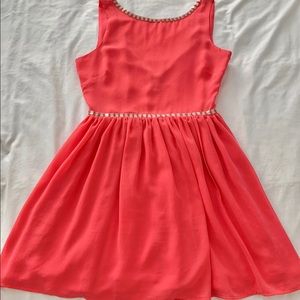 Salmon dress